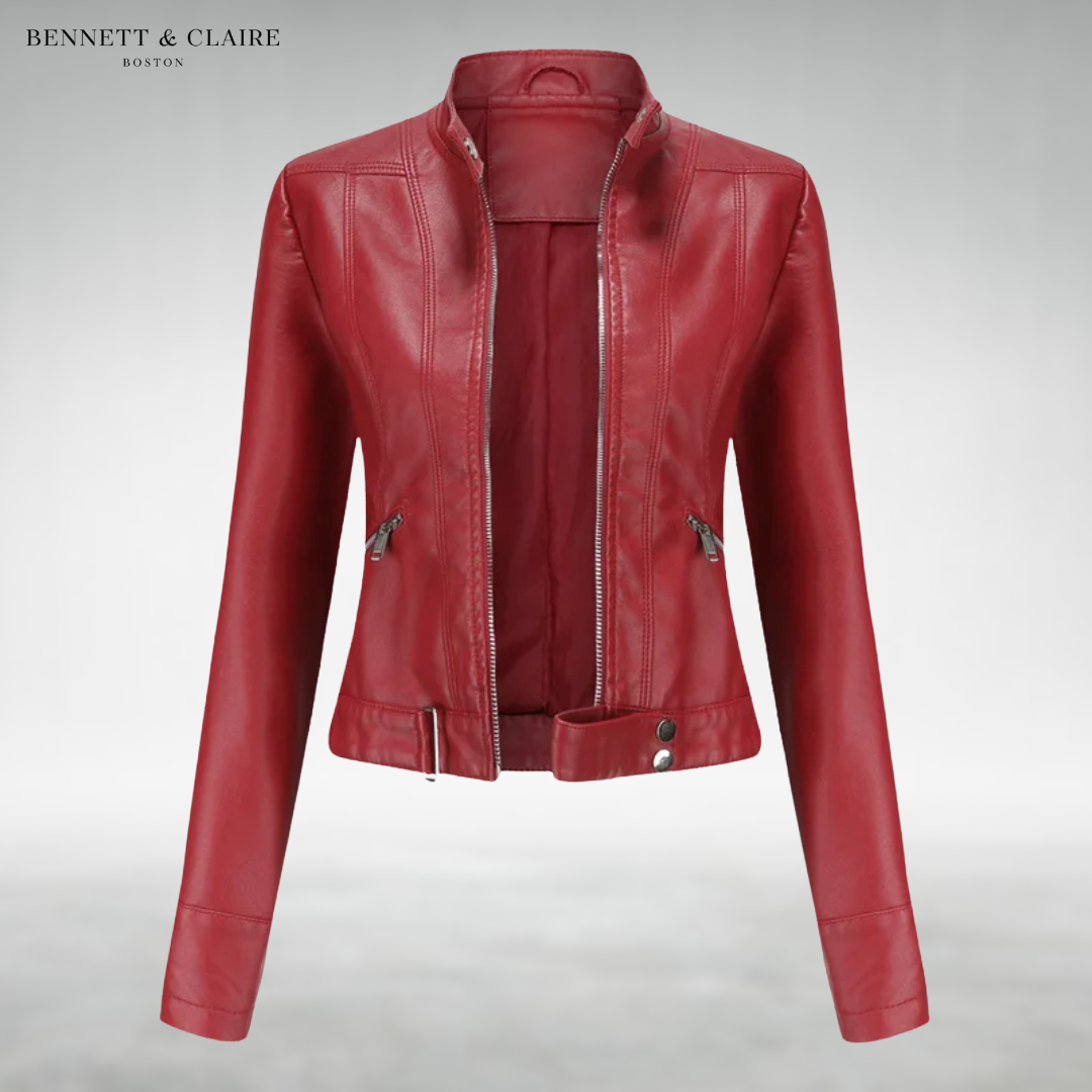 Lacey™ Elegant Leather Jacket