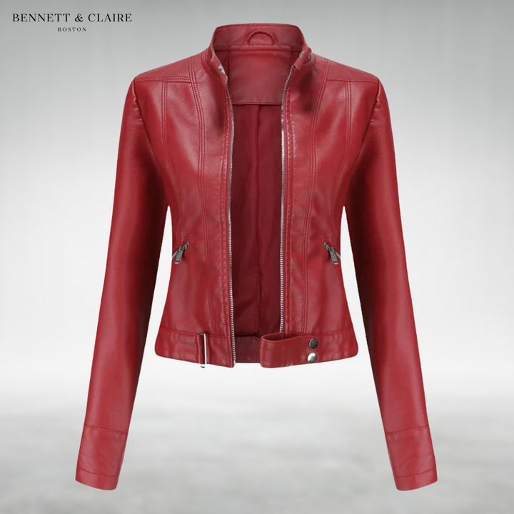 Lacey™ Elegant Leather Jacket