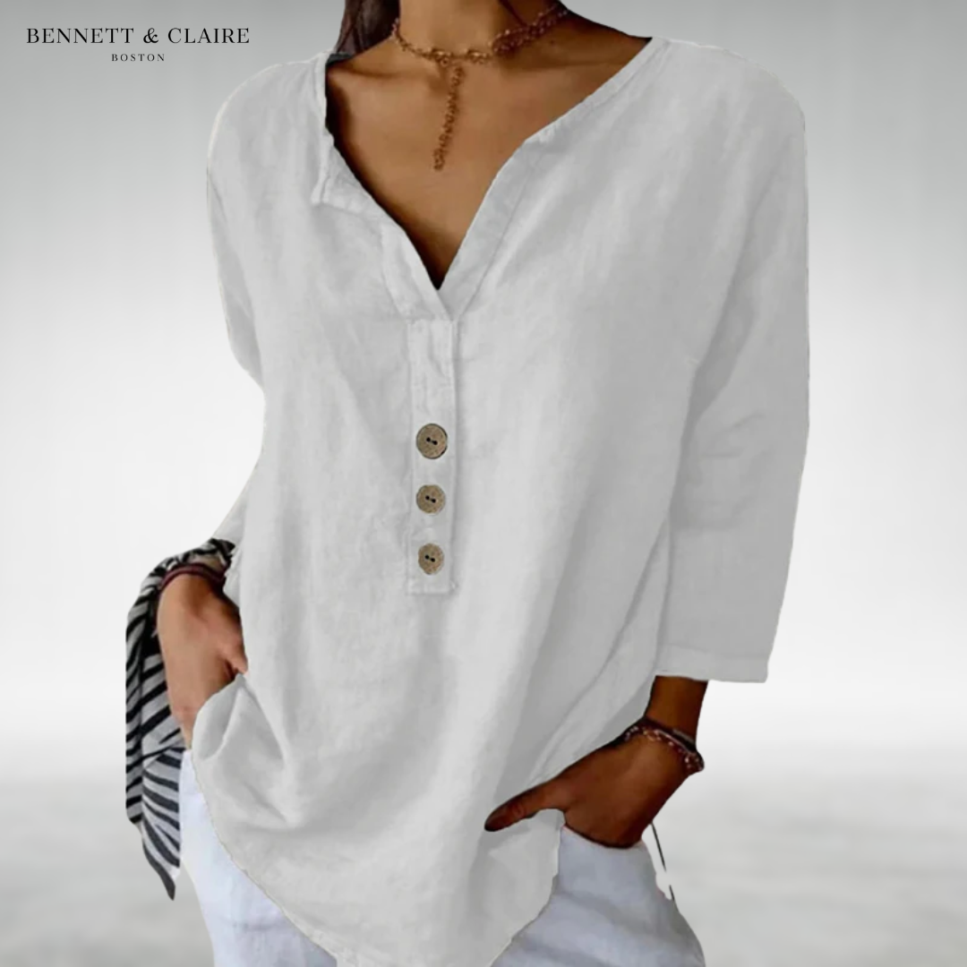 Luna™ Lightweight Button Top