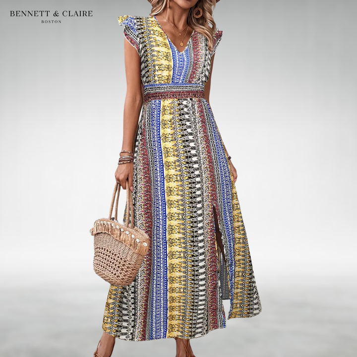 Alina™ Effortless Boho Maxi Dress