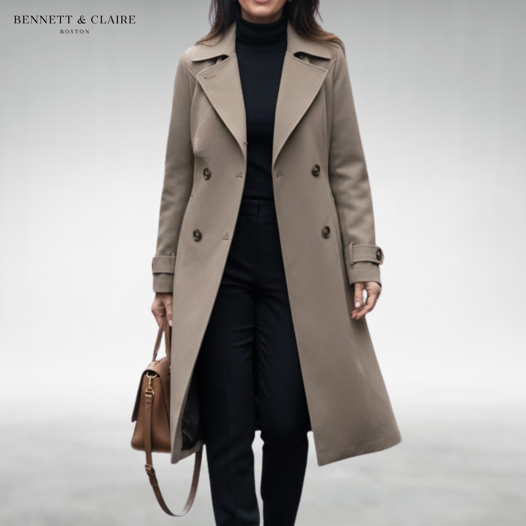 Olivia™ Fleece-Lined Trench Coat