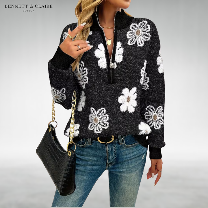 Doreen™ Cozy Half-Zip Sweater