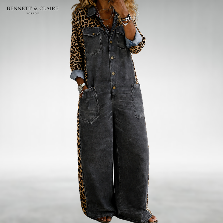 Anaya™ Relaxed Denim Jumpsuit