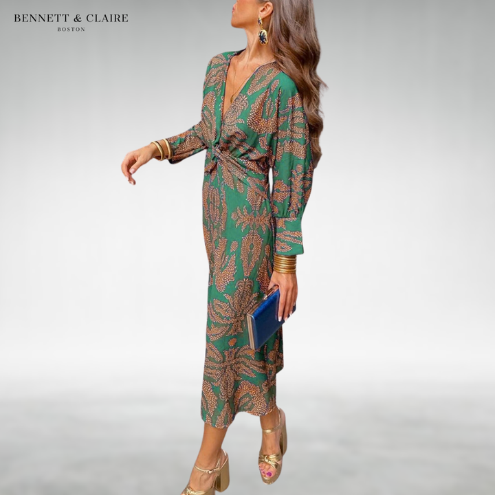 Nela™ Flattering Elegant Dress