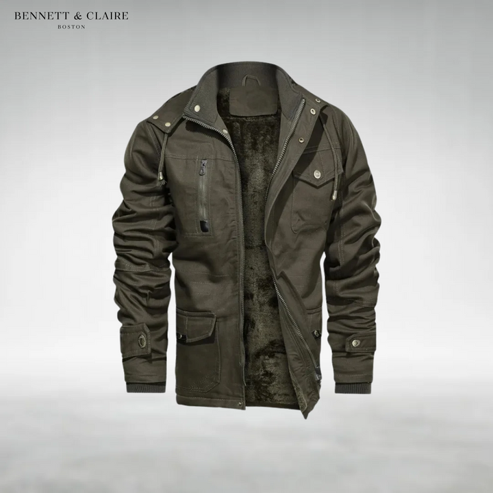 Oliver Hooded Utility Jacket
