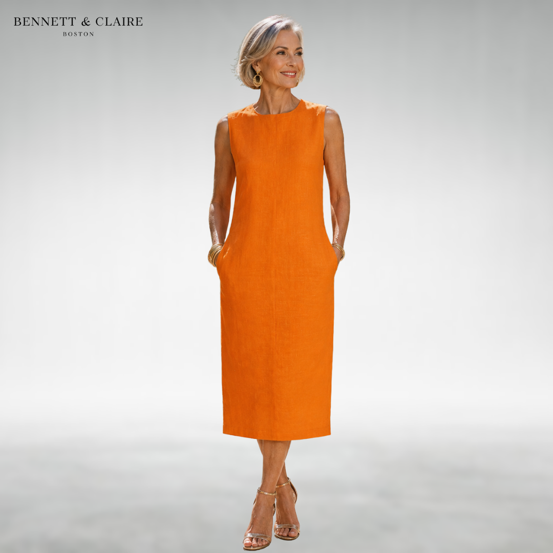 Camelle™ Elegant Midi Dress