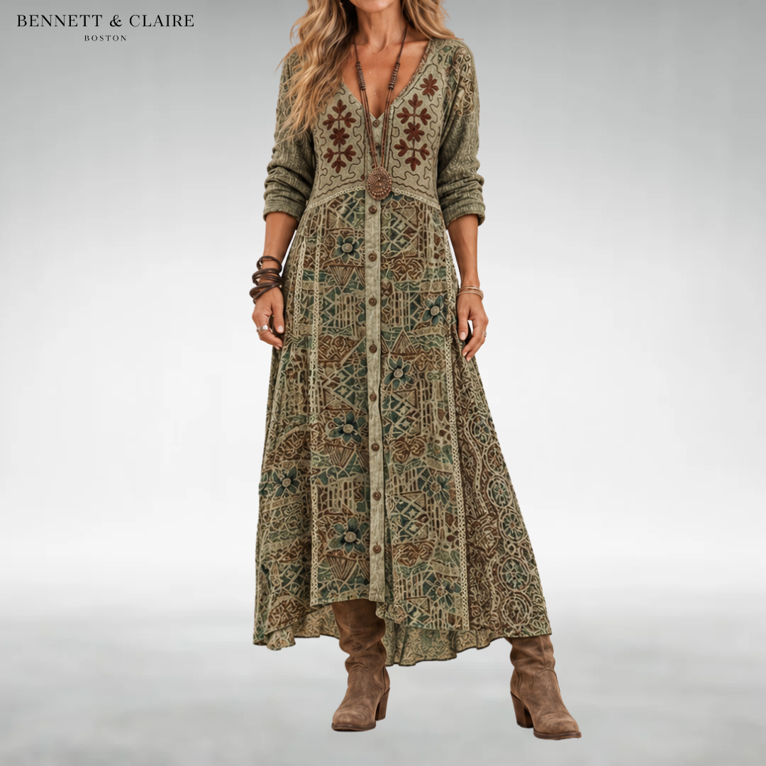 Bernadeth Boho Maxi Dress