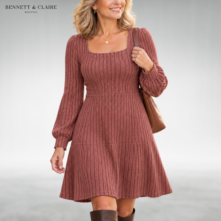 Eleanor Relaxed Square Neck Dress
