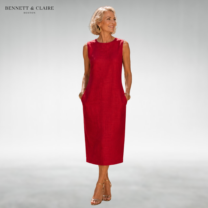 Camelle™ Elegant Midi Dress