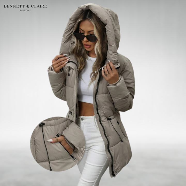 Liora™ Elegant Winter Puffer Jacket