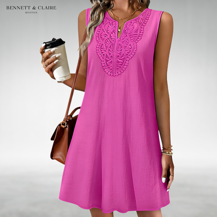 Claresa™ Boho Midi Dress