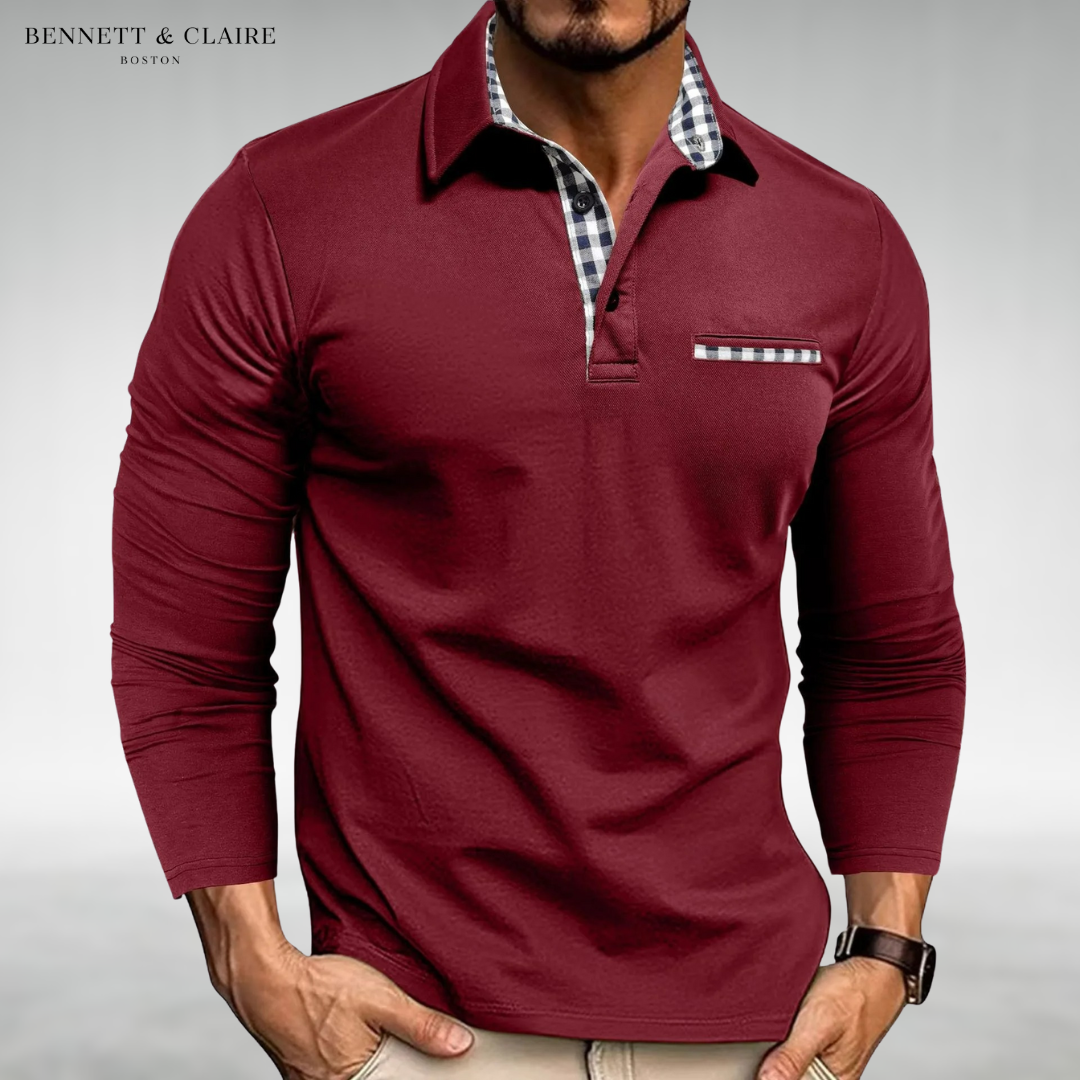 Terry™ Comfort Long Sleeve Polo