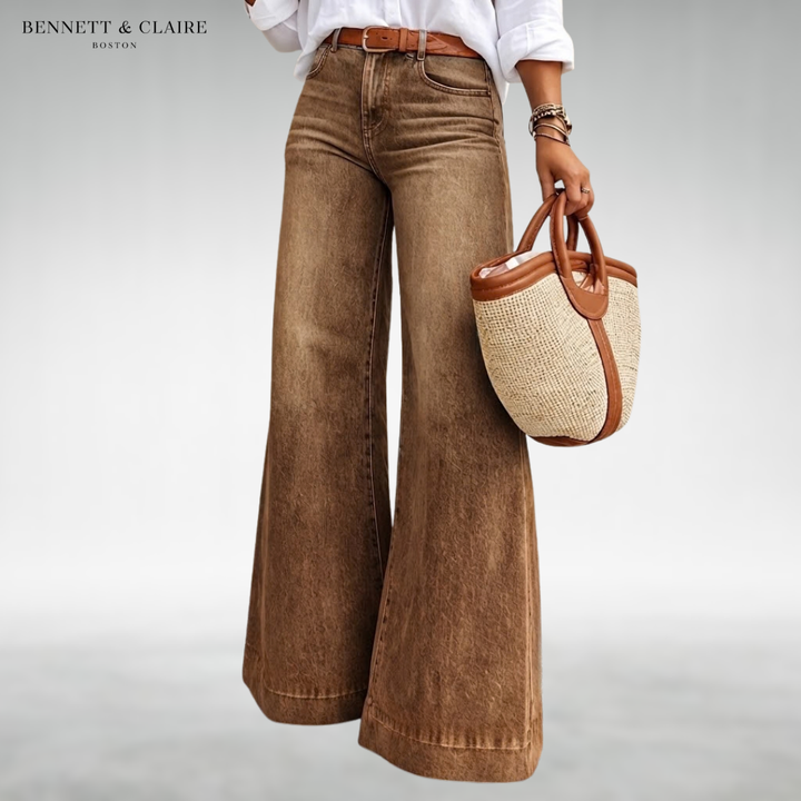 Shane Comfort Wide-Leg Jeans