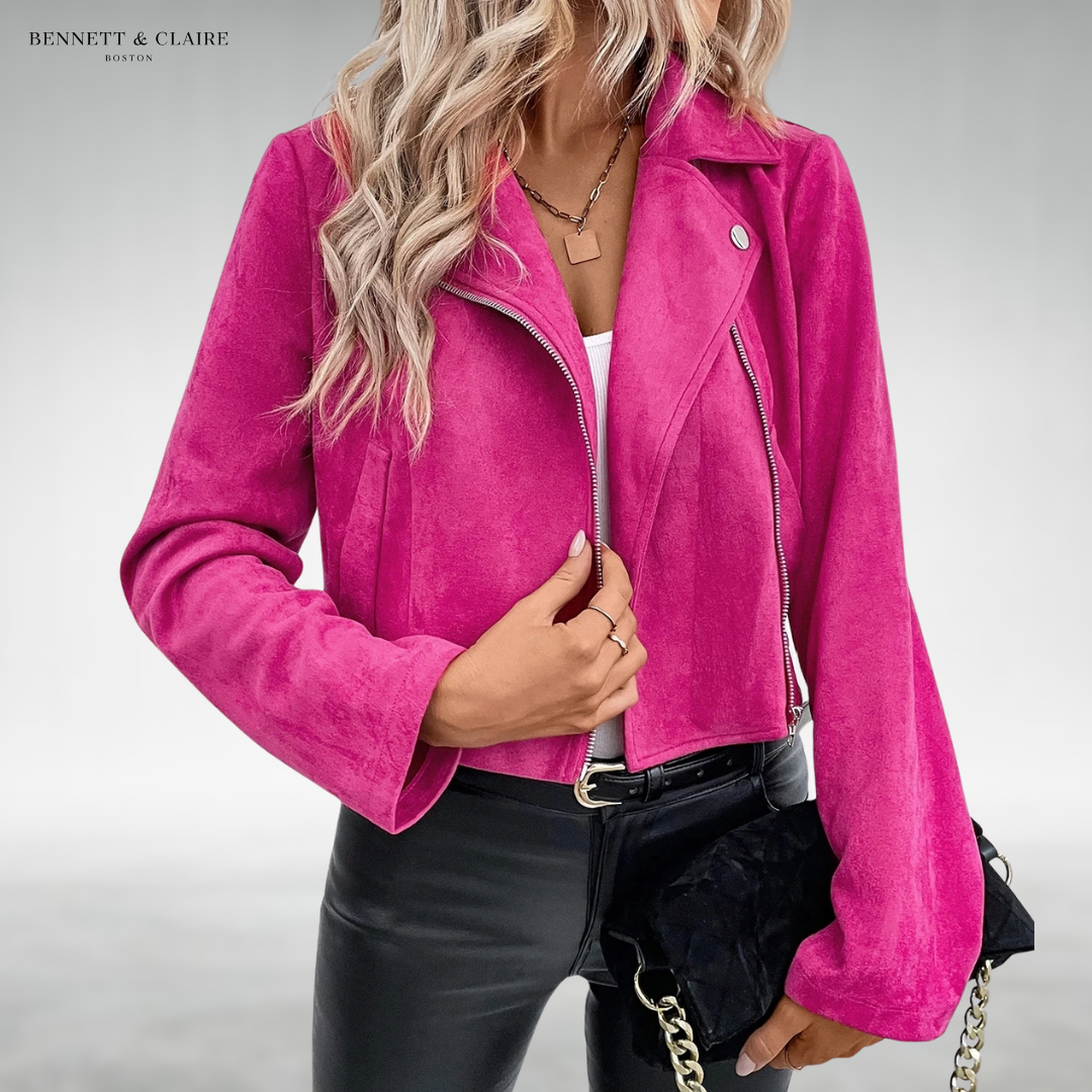 Ariana™ Elegant Suede Jacket