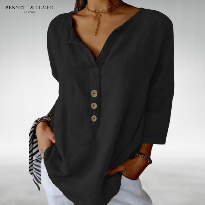Luna™ Lightweight Button Top