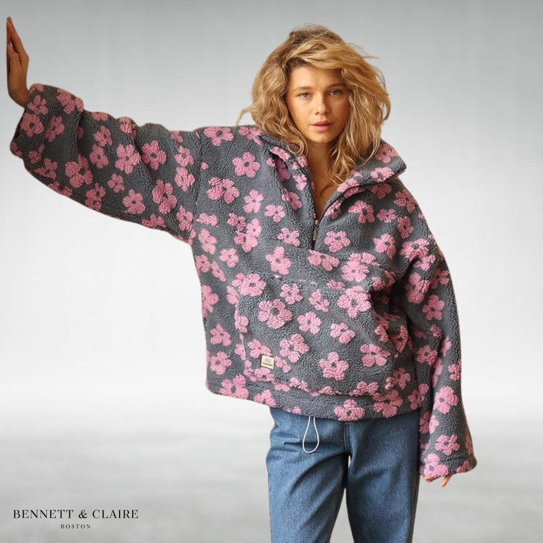 Dahlia™ Cozy Floral Sweater