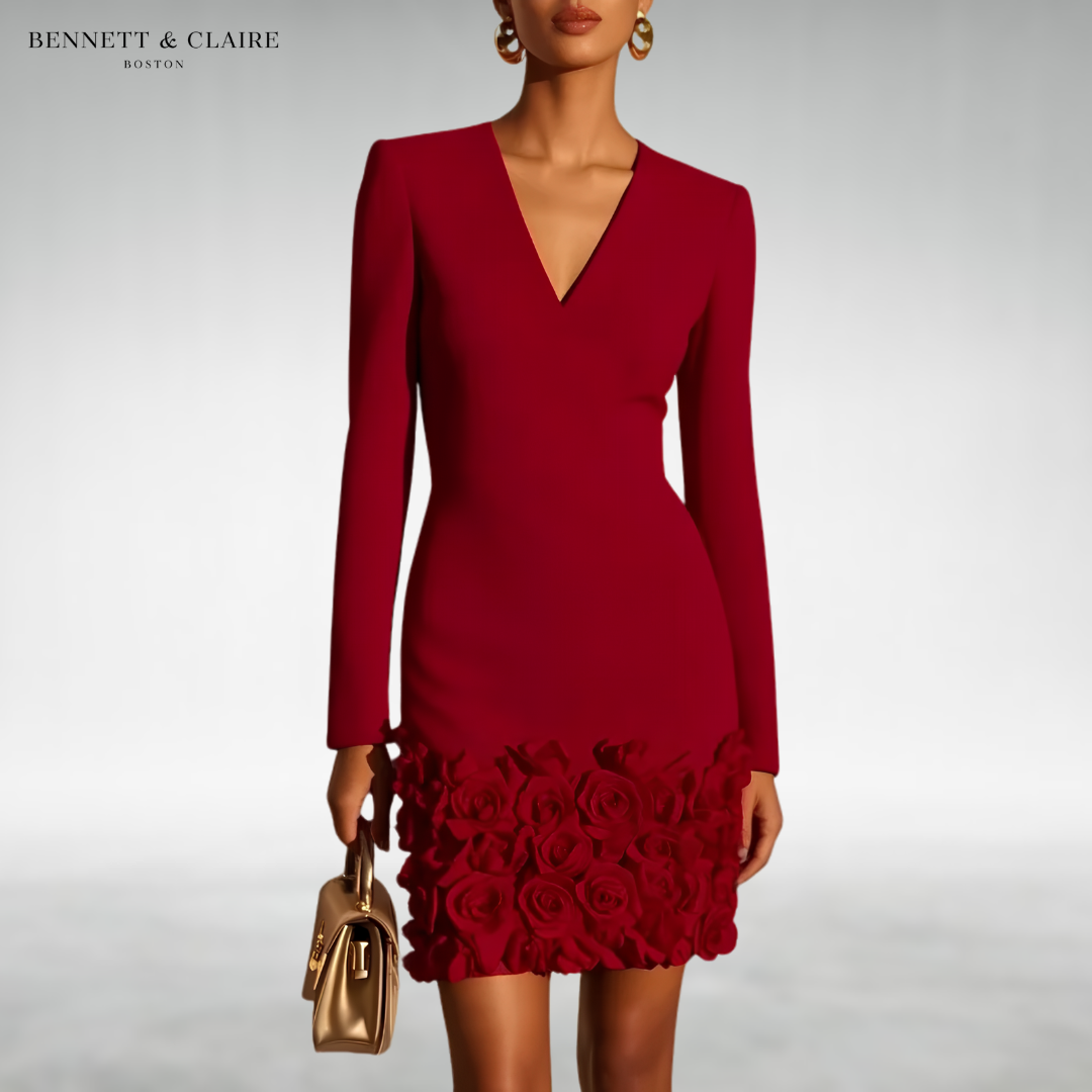Joana Elegant Floral Dress