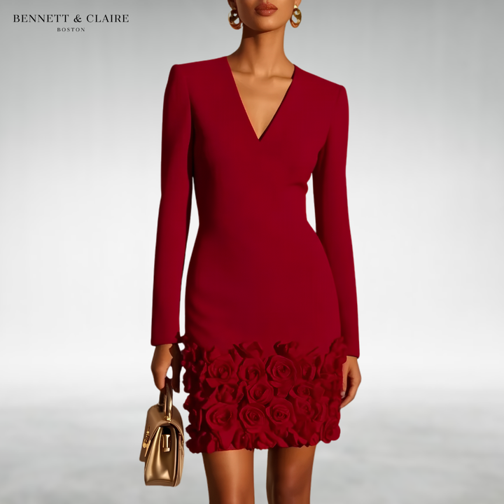 Joana Elegant Floral Dress