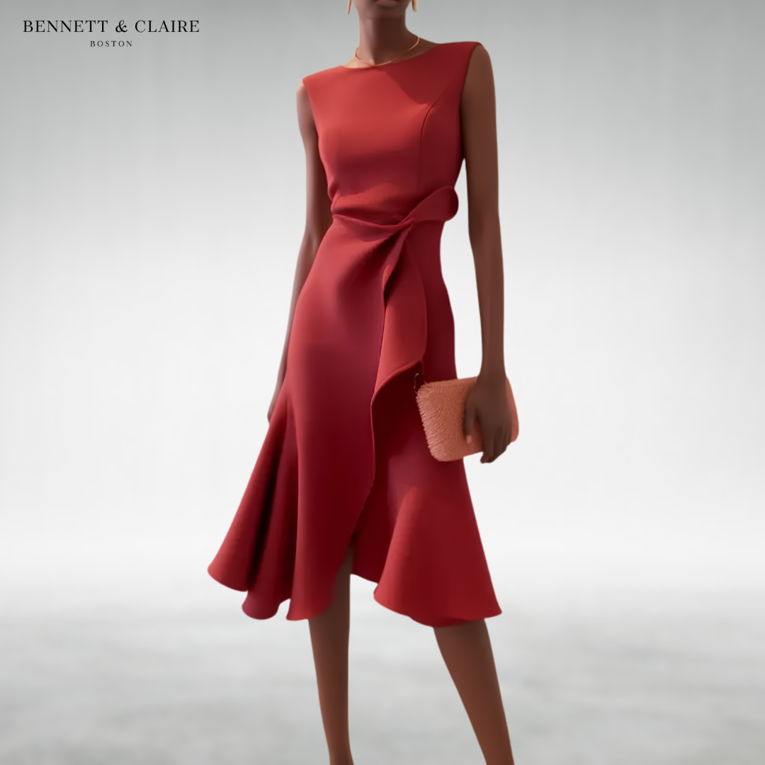 Erica™ Elegant Midi Dress