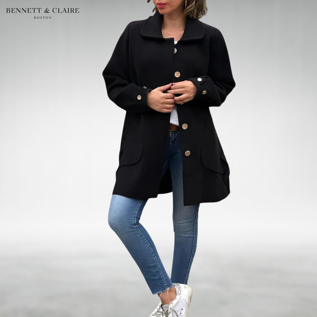 Amelia™ Elegant Women’s Wool Coat