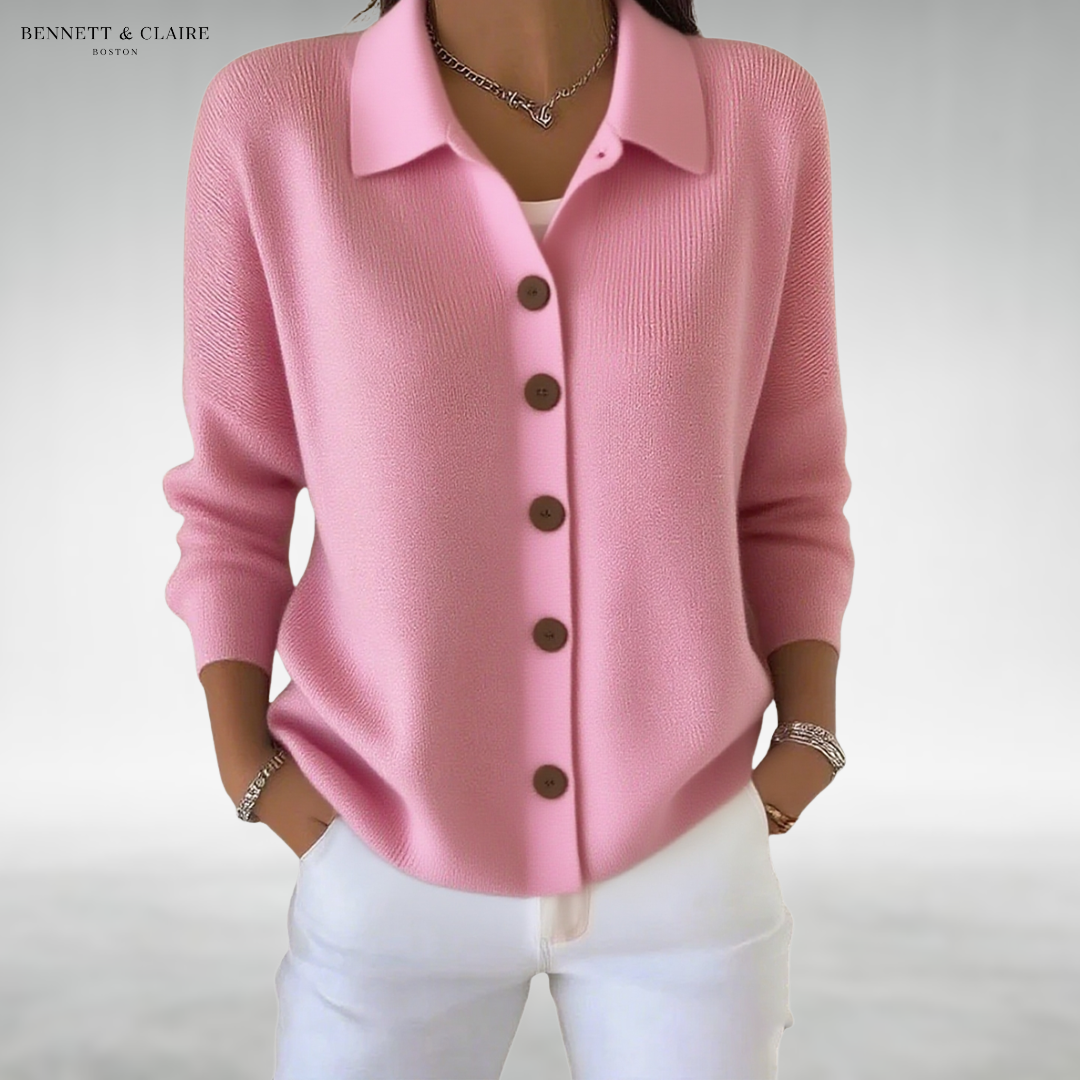 Mila™ Cozy Button Cardigan
