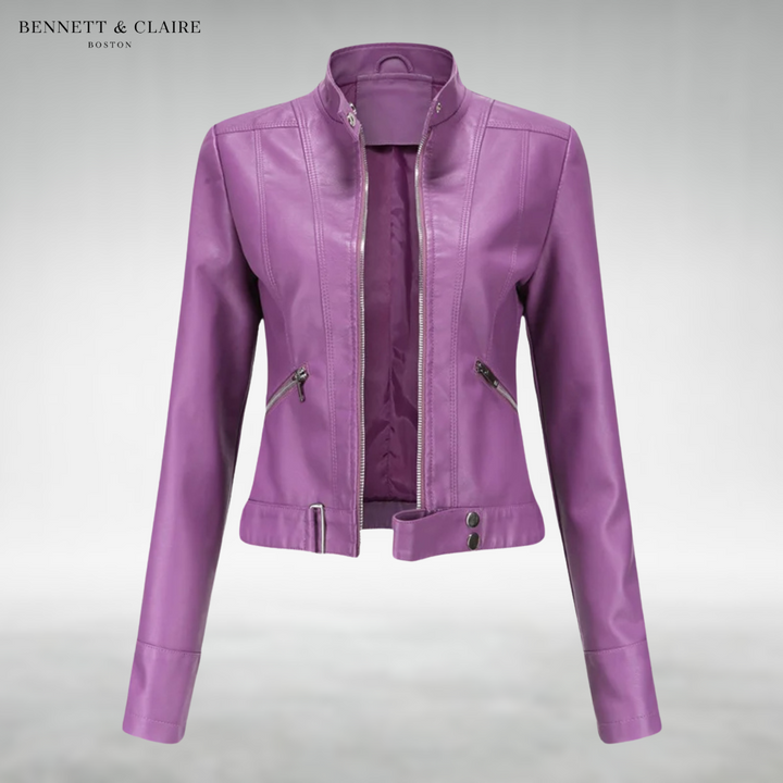 Lacey™ Elegant Leather Jacket