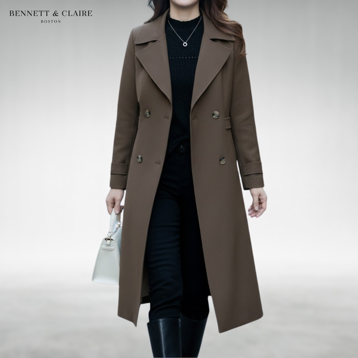 Olivia™ Fleece-Lined Trench Coat