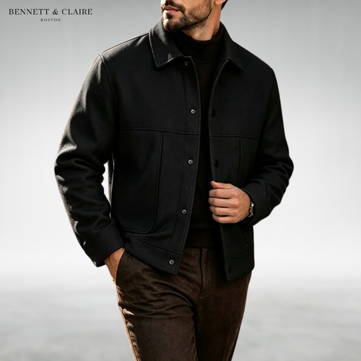 Henry Classic Button-Front Jacket