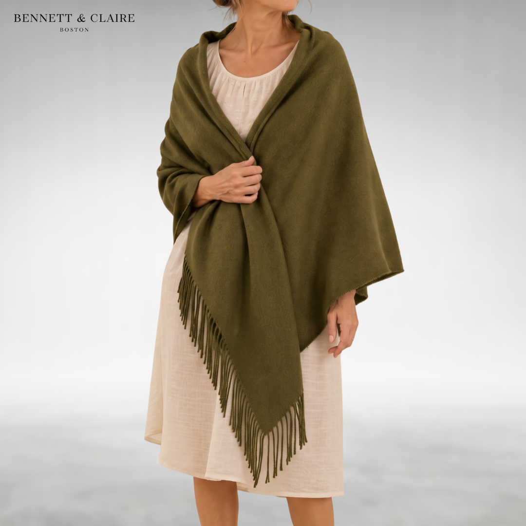 Marga™ Soft Fringed Wrap Scarf