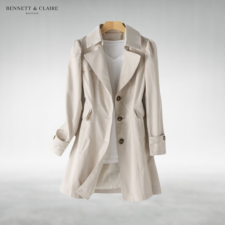 Chloe™ Elegant Trench Coat