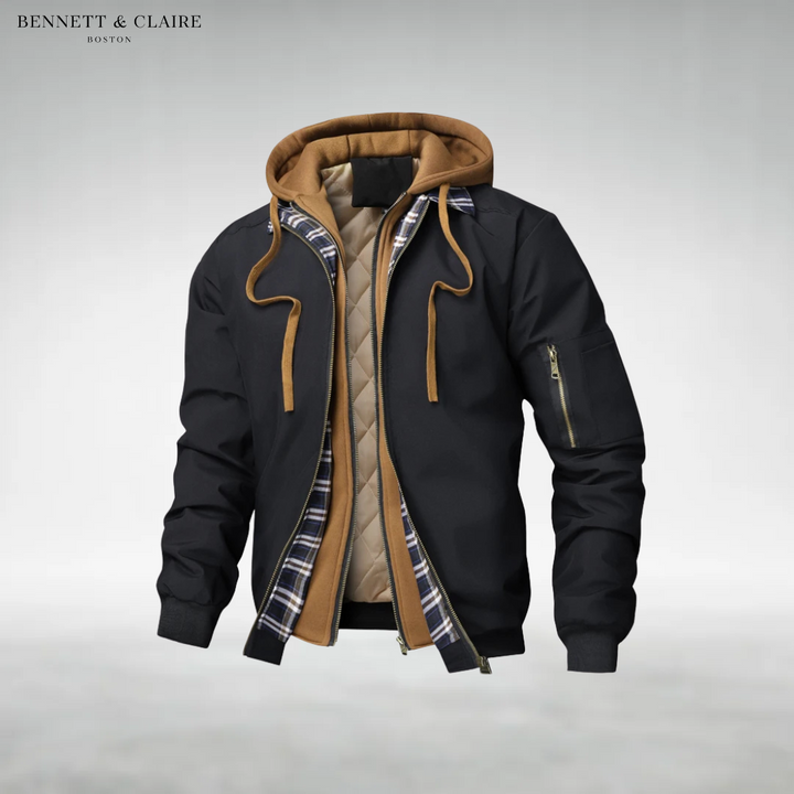 Bernard Fleece-Lined Hooded Jacket