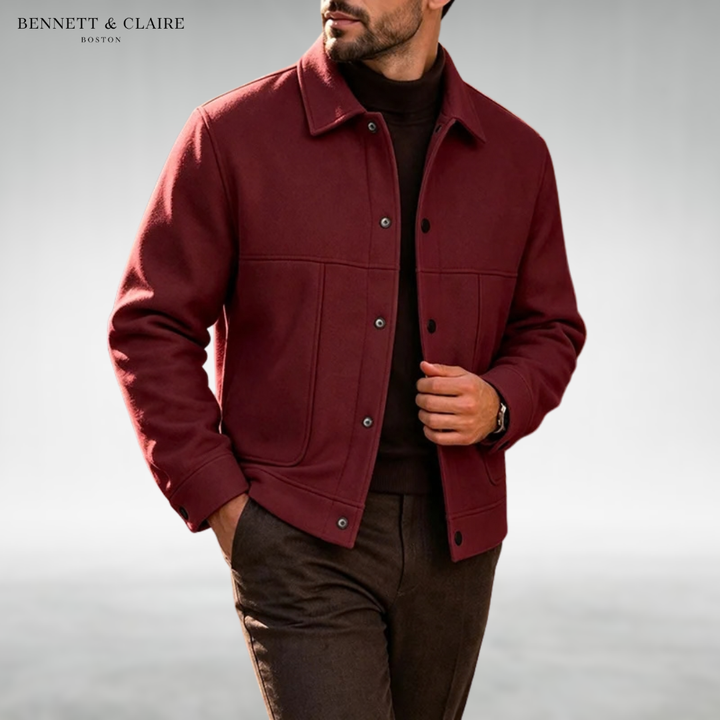 Henry Classic Button-Front Jacket