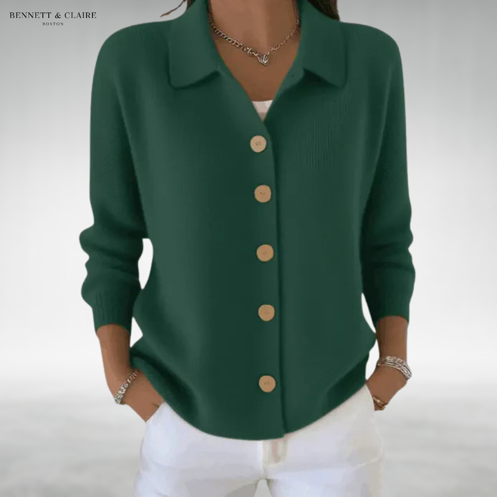 Mila™ Cozy Button Cardigan
