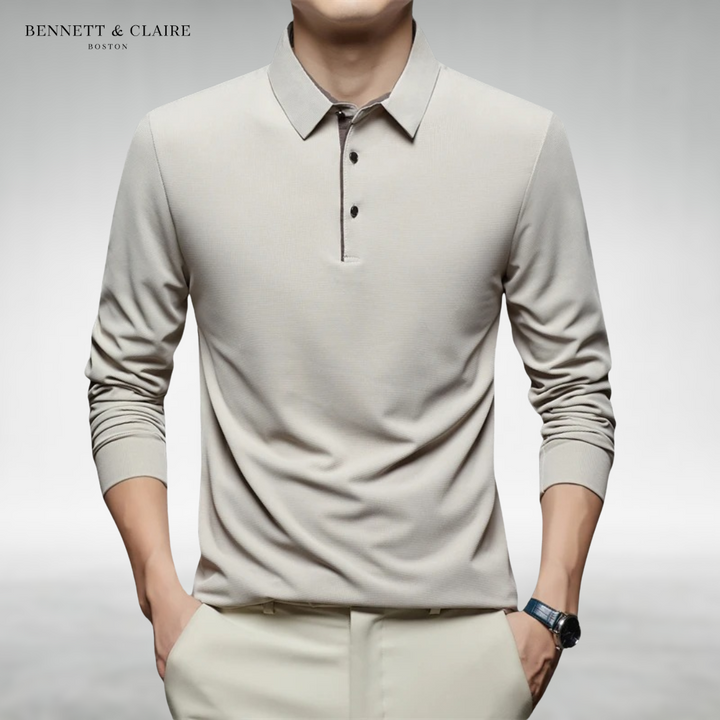 Collin™ Men's Long Sleeve Polo