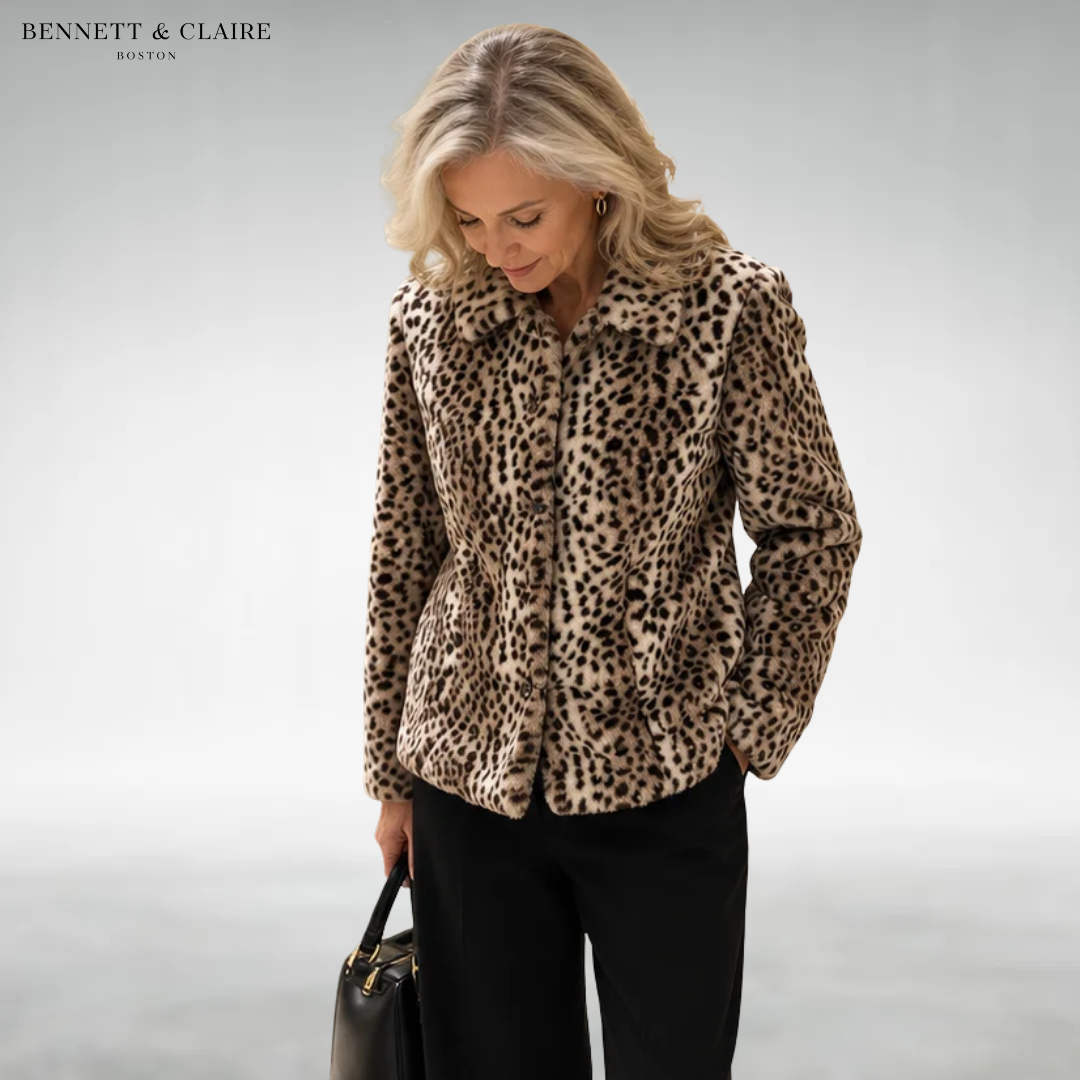 Sofia Classic Leopard Coat