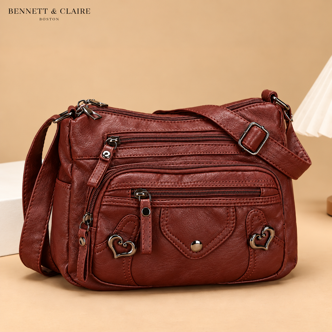 Amelia Multi-Pocket Crossbody Bag